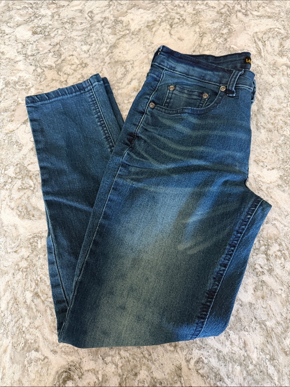 Boys size 12 Lee’s Classic Blue Denim Jeans